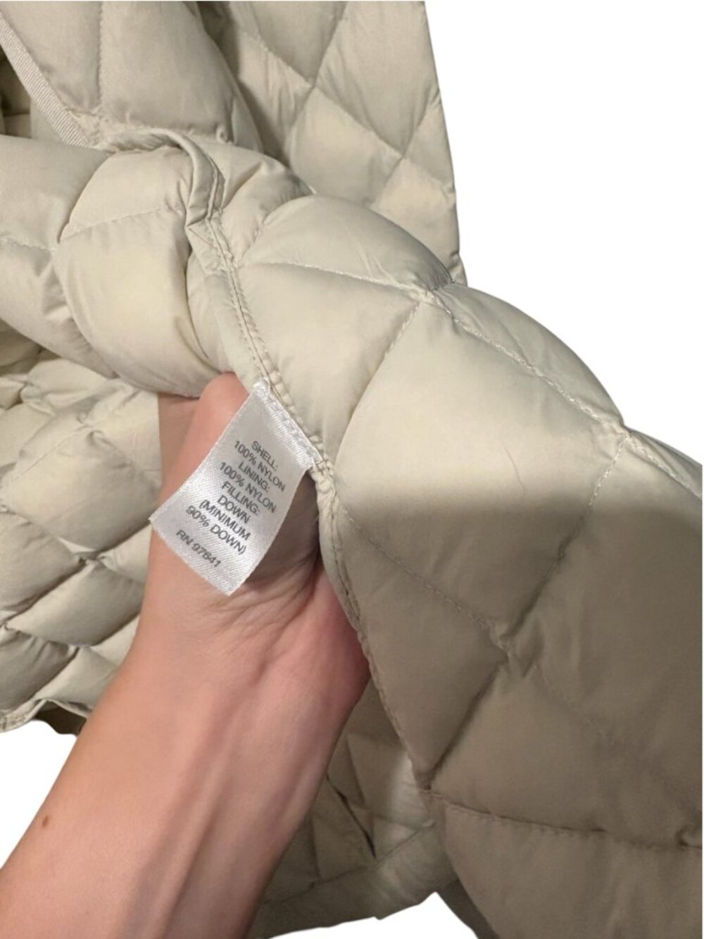 J.Jill Quilted Down Coat - Picture 9 of 9